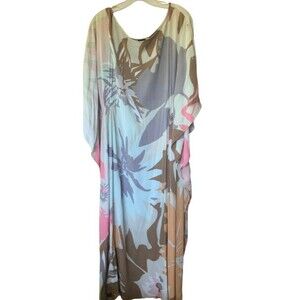 Saachi Floral Kaftan One Size